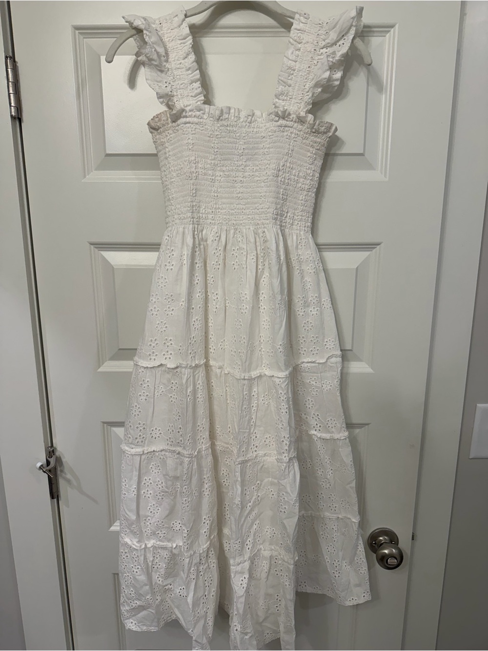 Hill House White Eyelet Ellie Nap Dress